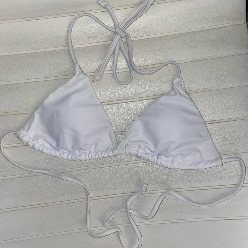 White Bikini Top
